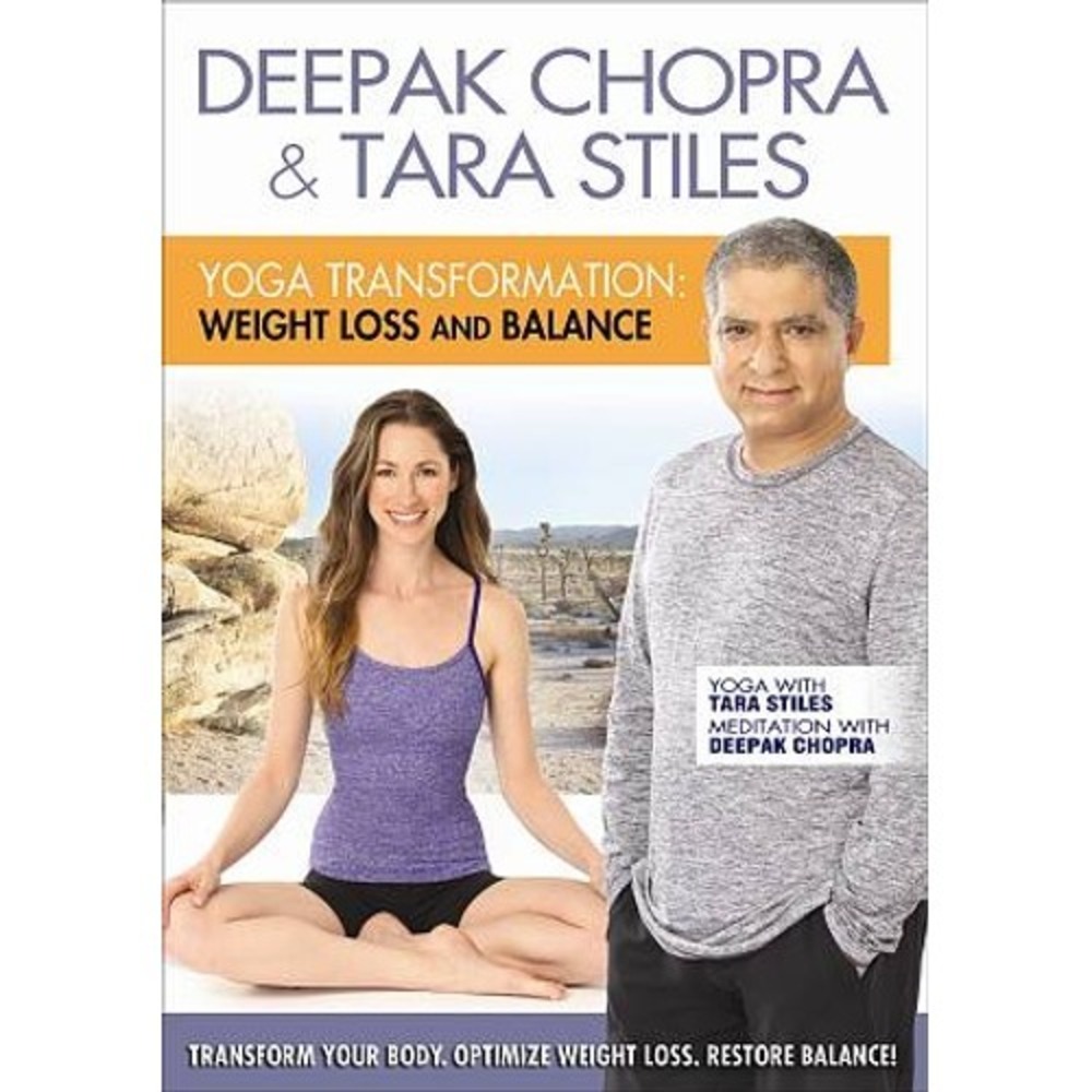 DEEPAK CHOPRA & TARA STILES YOGA TRANSFORMATION WEIGHT LOSS &‎ BALANCE DVD NEW